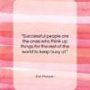 Don Marquis quote: “Successful people are the ones who think…”- at QuotesQuotesQuotes.com