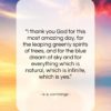 e. e. cummings quote: “I thank you God for this most…”- at QuotesQuotesQuotes.com