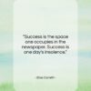 Elias Canetti quote: “Success is the space one occupies in…”- at QuotesQuotesQuotes.com