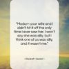 Elizabeth Gaskell quote: “Madam your wife and I didn’t hit…”- at QuotesQuotesQuotes.com