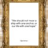 Epictetus quote: “We should not moor a ship with…”- at QuotesQuotesQuotes.com