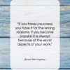 Ernest Hemingway quote: “If you have a success you have…”- at QuotesQuotesQuotes.com