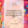 F. Scott Fitzgerald quote: “Only remember west of the Mississippi it’s…”- at QuotesQuotesQuotes.com