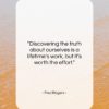 Fred Rogers quote: “Discovering the truth about ourselves is a…”- at QuotesQuotesQuotes.com