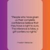 Friedrich Nietzsche quote: “People who have given us their complete…”- at QuotesQuotesQuotes.com