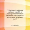 G. M. Trevelyan quote: “If the French noblesse had been capable…”- at QuotesQuotesQuotes.com
