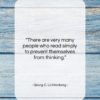 Georg C. Lichtenberg quote: “There are very many people who read…”- at QuotesQuotesQuotes.com