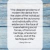 Georg Simmel quote: “The deepest problems of modern life derive…”- at QuotesQuotesQuotes.com