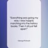 George Michael quote: “Everything was going my way. I was…”- at QuotesQuotesQuotes.com
