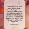Georges Simenon quote: “It was night and I could see…”- at QuotesQuotesQuotes.com