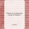 Golda Meir quote: “Fashion is an imposition, a reign on…”- at QuotesQuotesQuotes.com