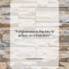 Hannah Arendt quote: “Forgiveness is the key to action and…”- at QuotesQuotesQuotes.com
