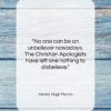Hector Hugh Munro quote: “No one can be an unbeliever nowadays….”- at QuotesQuotesQuotes.com