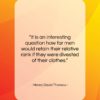 Henry David Thoreau quote: “It is an interesting question how far…”- at QuotesQuotesQuotes.com