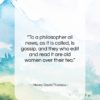 Henry David Thoreau quote: “To a philosopher all news, as it…”- at QuotesQuotesQuotes.com