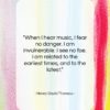 Henry David Thoreau quote: “When I hear music, I fear no…”- at QuotesQuotesQuotes.com