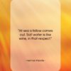 Herman Melville quote: “At sea, a fellow comes out…”- at QuotesQuotesQuotes.com