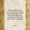 Hesiod quote: “Bring a wife home to your house…”- at QuotesQuotesQuotes.com