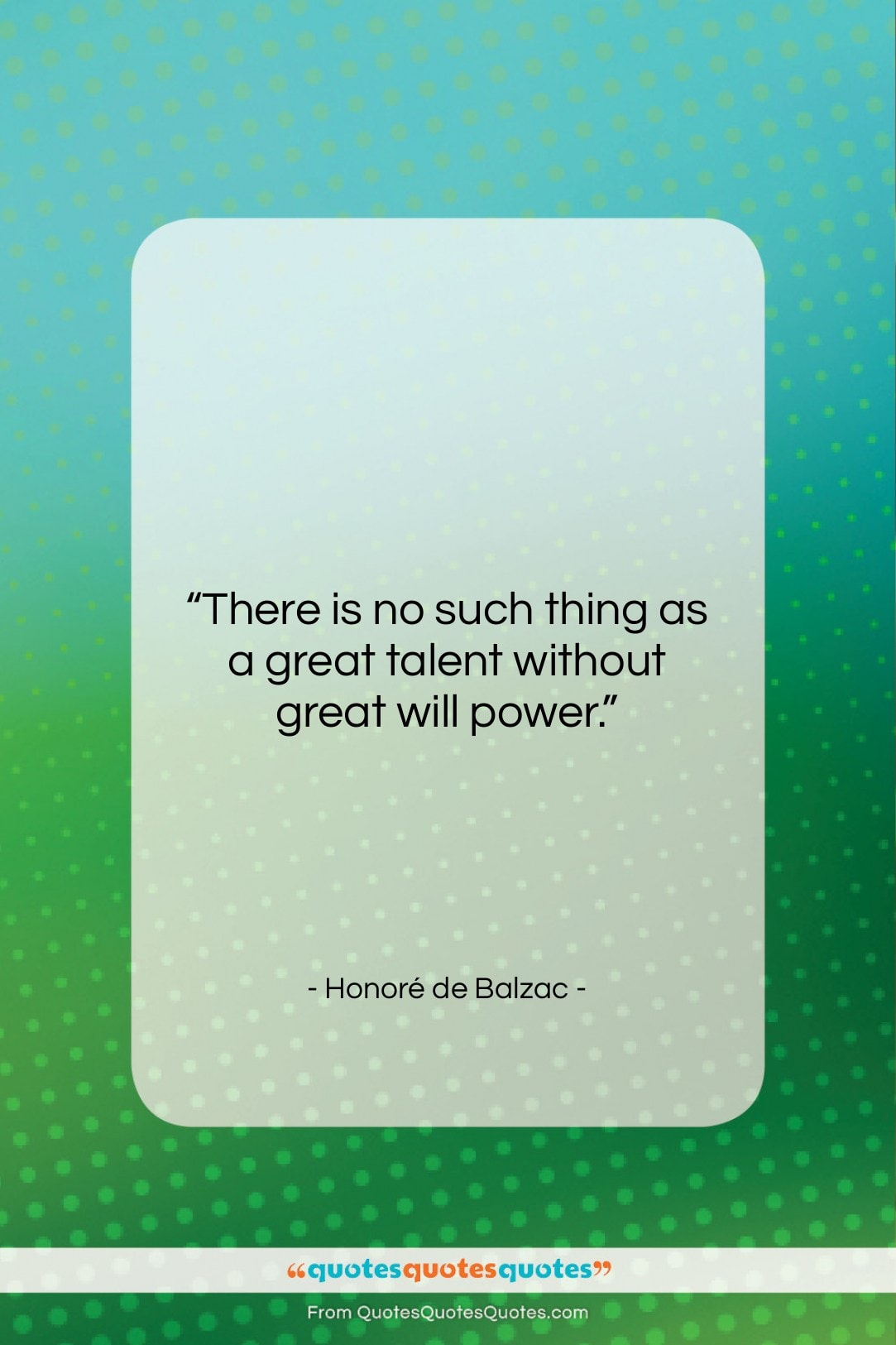 Honoré de Balzac quote: “There is no such thing as a…”- at QuotesQuotesQuotes.com