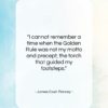 James Cash Penney quote: “I cannot remember a time when the…”- at QuotesQuotesQuotes.com