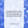 James Russell Lowell quote: “Mishaps are like knives, that either serve…”- at QuotesQuotesQuotes.com