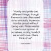 Jane Austen quote: “Vanity and pride are different things, though…”- at QuotesQuotesQuotes.com