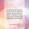 Jean-Francois Lyotard quote: “A self does not amount to much,…”- at QuotesQuotesQuotes.com