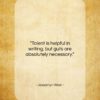 Jessamyn West quote: “Talent is helpful in writing, but guts…”- at QuotesQuotesQuotes.com