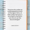 Jessica Savitch quote: “Anyone who writes an autobiographical work at…”- at QuotesQuotesQuotes.com