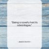 Jessica Savitch quote: “Being a novelty had its advantages….”- at QuotesQuotesQuotes.com