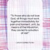 Johann Gottlieb Fichte quote: “To those who do not love God,…”- at QuotesQuotesQuotes.com