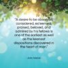 John Adams quote: “A desire to be observed, considered, esteemed,…”- at QuotesQuotesQuotes.com