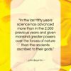 John Boyd Orr quote: “In the last fifty years science has…”- at QuotesQuotesQuotes.com