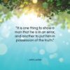 John Locke quote: “It is one thing to show a…”- at QuotesQuotesQuotes.com