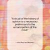 John Maynard Keynes quote: “A study of the history of opinion…”- at QuotesQuotesQuotes.com