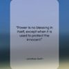 Jonathan Swift quote: “Power is no blessing in itself, except…”- at QuotesQuotesQuotes.com