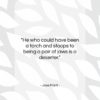 Jose Marti quote: “He who could have been a torch…”- at QuotesQuotesQuotes.com