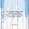 Josh Billings quote: “As a general thing, when a woman…”- at QuotesQuotesQuotes.com