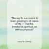 Julius ‘Dr J’ Erving quote: “The key to success is to keep…”- at QuotesQuotesQuotes.com