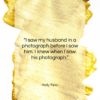 Kelly Ripa quote: “I saw my husband in a photograph…”- at QuotesQuotesQuotes.com