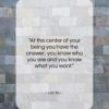 Lao Tzu quote: “At the center of your being you…”- at QuotesQuotesQuotes.com