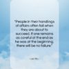 Lao Tzu quote: “People in their handlings of affairs often…”- at QuotesQuotesQuotes.com