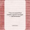 Lee Iacocca quote: “The one word that makes a good…”- at QuotesQuotesQuotes.com