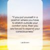 Les Brown quote: “If you put yourself in a position…”- at QuotesQuotesQuotes.com