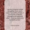 Mahatma Gandhi quote: “I know, to banish anger altogether from…”- at QuotesQuotesQuotes.com