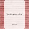 Malcolm X quote: “Stumbling is not falling….”- at QuotesQuotesQuotes.com