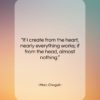 Marc Chagall quote: “If I create from the heart, nearly…”- at QuotesQuotesQuotes.com
