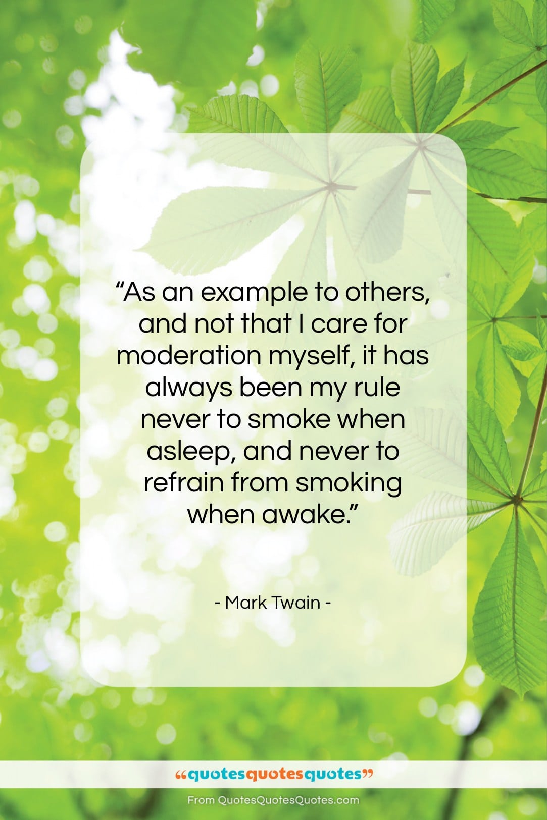 Mark Twain quote: “As an example to others, and not…”- at QuotesQuotesQuotes.com