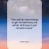 Mark Twain quote: “Man will do many things to get…”- at QuotesQuotesQuotes.com