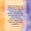 Marlo Thomas quote: “What the results are telling them is…”- at QuotesQuotesQuotes.com